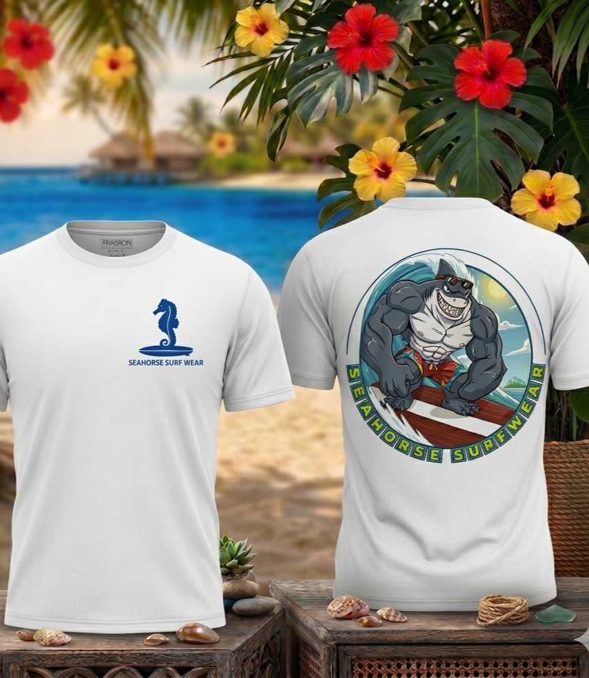 shark surfer