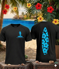 Hawaii Blue performance short sleeve